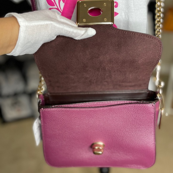 COACH Leather Cassidy Top Handle - Picture 13 of 16